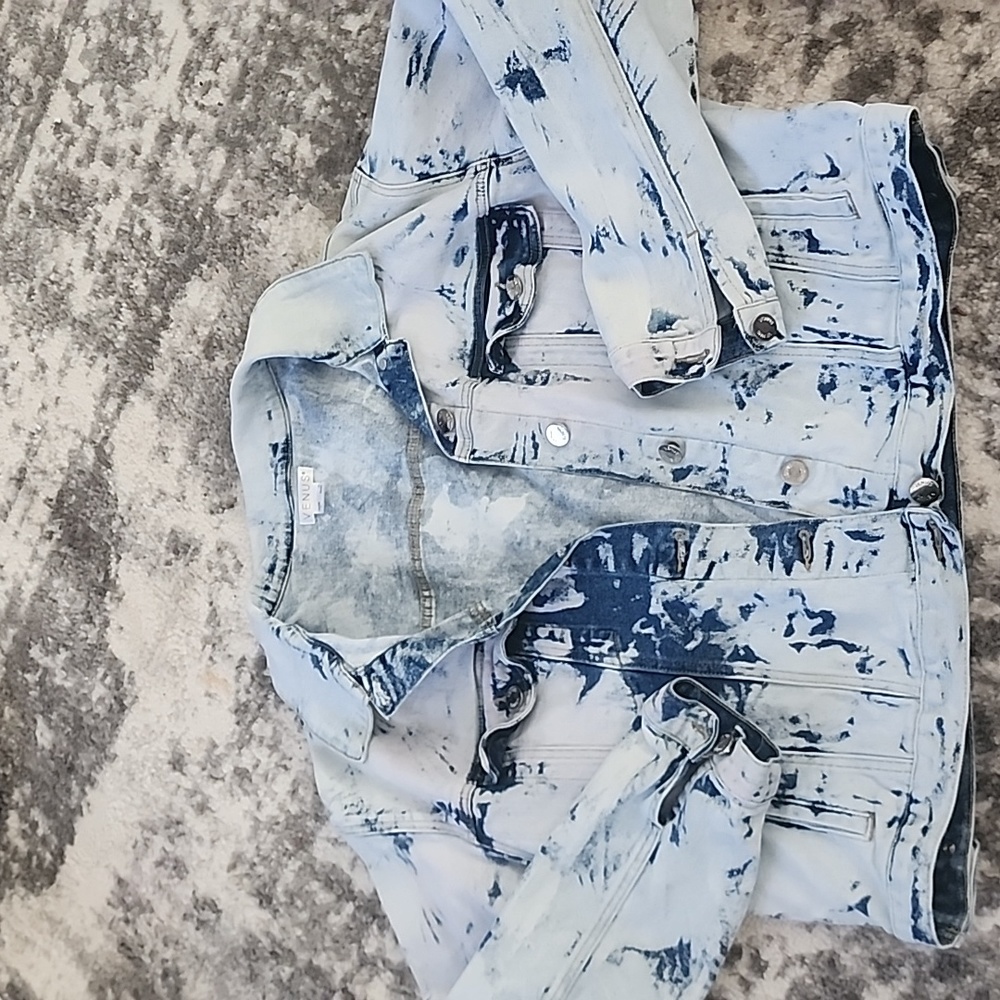Venus Acid Washed Denim Jacket